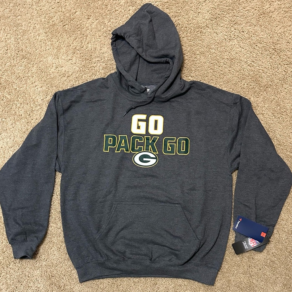Fanatics Packers Men’s Large Pullover Hoodie
